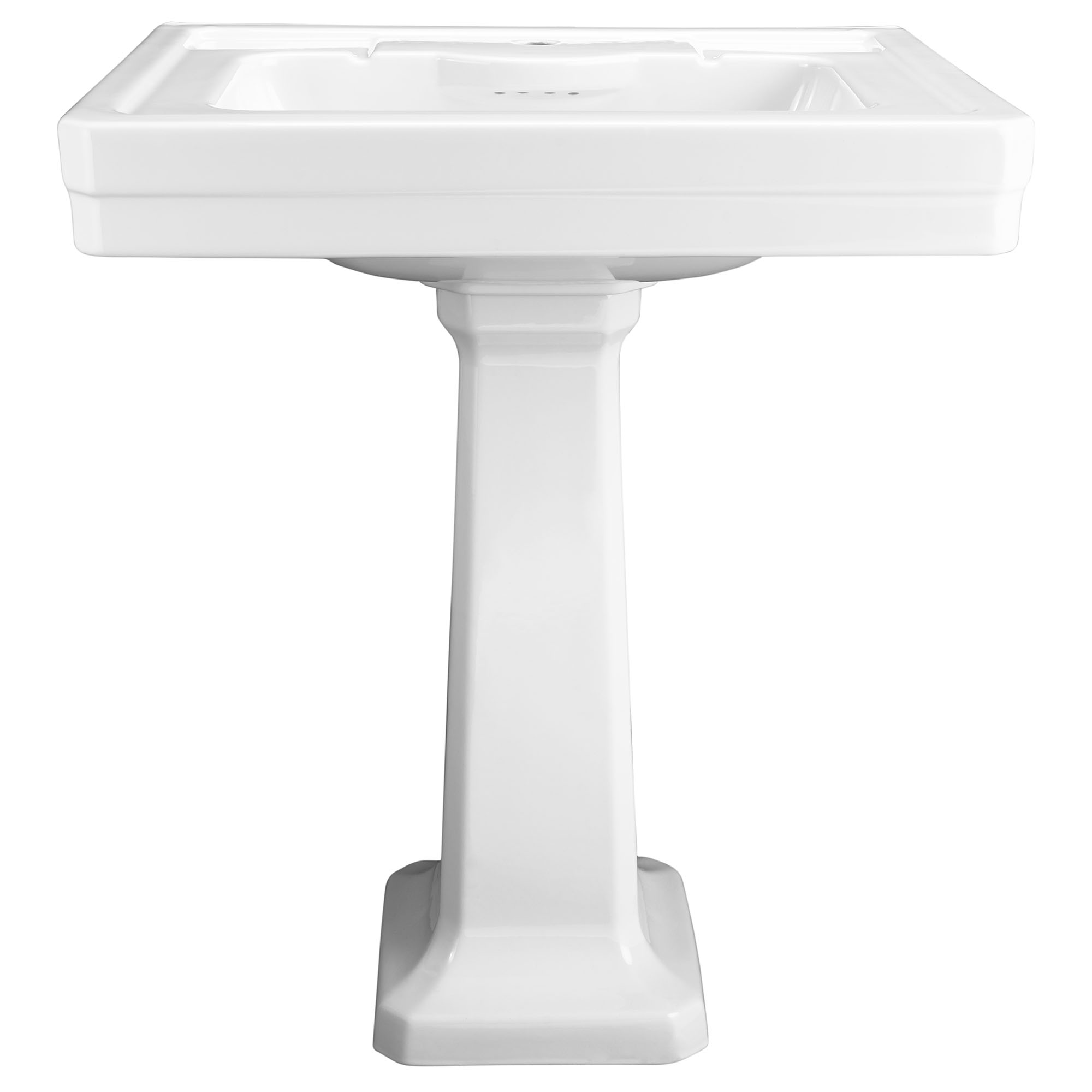 Fitzgerald® Pedestal Sink Top, 1-Hole with Pedestal Leg